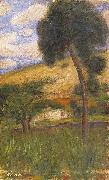 Jozsef Rippl-Ronai The Home of Nymphs oil painting